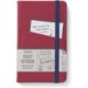 Bookaroo Pocket Notebook (A6) Journal - Dark Red