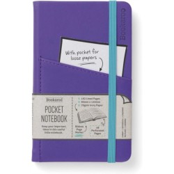 Bookaroo Pocket Notebook (A6) Journal - Purple