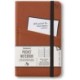 Bookaroo Pocket Notebook (A6) Journal - Brown