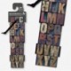 Academia Bookmarks - Letter Press
