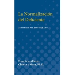 La Normalizacion del Deficiente: Actitudes del Profesorado (Teachers' Attitudes toward Mainstreaming Handicapped Children in Spain)