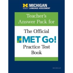 Teacher's Answer Pack for The Official MET Go! Practice Test Book