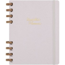 Moleskine Undated XL Spiral Planner Crush Cherry