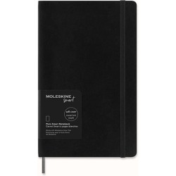 Moleskine Large Plain Softcover Smart Notebook