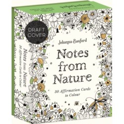 Johanna Basford's Notes from Nature: 30 Affirmations Cards to Colour
