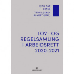 Lov- og regelsamling i arbeidsrett 2020-2021