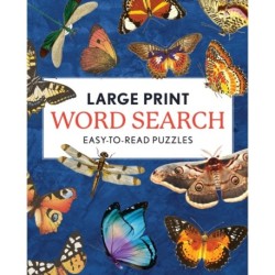 Large Print Word Search: Easy-to-Read Puzzles
