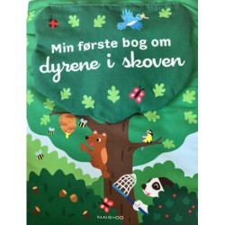 Min første bog om dyrene i skoven  (stofbog)