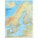 Norden väggkarta
