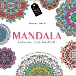 Mandala: Colouring books for Adults with tear out sheets
