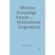 Effective Knowledge Transfer in Multinational Corporations