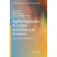 Applied Approaches to Societal Institutions and Economics: Essays in Honor of Moriki Hosoe