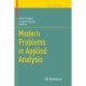 Modern Problems in Applied Analysis