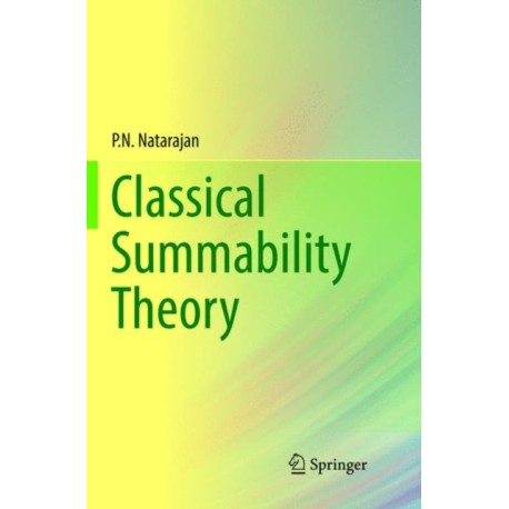Classical Summability Theory