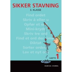 Sikker stavning 3. klasse, hæfte 1