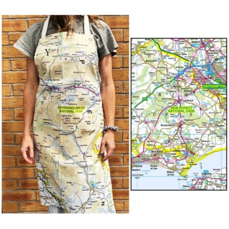 OS Map Adult Apron - New Forest National Park