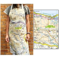 OS Map Adult Apron - Exmoor National Park