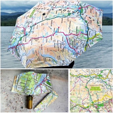 OS Map Premium Umbrella - Brecon Beacons National Park