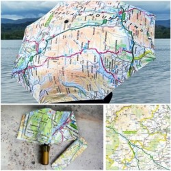 OS Map Premium Umbrella - Northumberland National Park