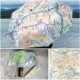 OS Map Premium Umbrella - Lake District National Park