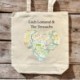 OS Map Premium Canvas Tote Bag - Loch Lomond and The Trossachs National Park