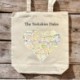 OS Map Premium Canvas Tote Bag - Yorkshire Dales National Park