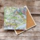 OS Map Ceramic Single Coaster - New Forest National Park