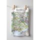 OS Map Tea-towel - New Forest National Park