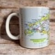 OS Map Ceramic Mug - Pembrokeshire Coast National Park