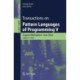 Transactions on Pattern Languages of Programming V