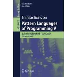 Transactions on Pattern Languages of Programming V