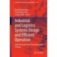 Industrial and Logistics Systems Design and Efficient Operation: Cyber Physical Production and Logistics Systems