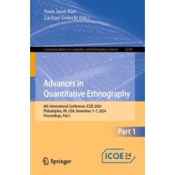 Advances in Quantitative Ethnography: 6th International Conference, ICQE 2024, Philadelphia, PA, USA, November 3-7, 2024, Proceedings, Part I