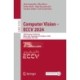 Computer Vision – ECCV 2024: 18th European Conference, Milan, Italy, September 29–October 4, 2024, Proceedings, Part LXXV