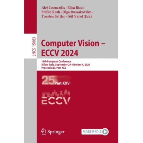 Computer Vision – ECCV 2024: 18th European Conference, Milan, Italy, September 29–October 4, 2024, Proceedings, Part XXV