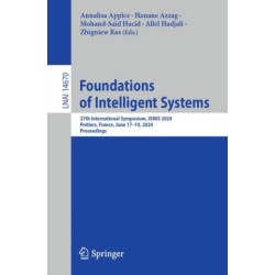 Foundations of Intelligent Systems: 27th International Symposium, ISMIS 2024, Poitiers, France, June 17–19, 2024, Proceedings