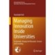 Managing Innovation Inside Universities: Systematic Change for Research, Service and Learning