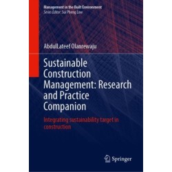 Sustainable Construction Management: Research and Practice Companion: Integrating Sustainability Target in Construction