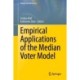 Empirical Applications of the Median Voter Model