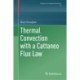 Thermal Convection with a Cattaneo Flux Law