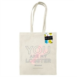 Friends (You'Re My Lobster) Natural Tote Bag