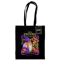Steven Rhodes (Off In Fantasy Land) Black Tote Bag