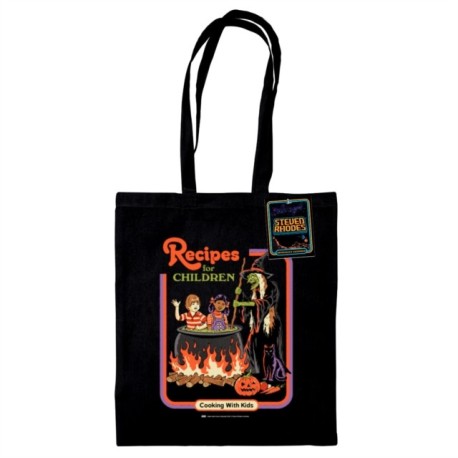 Steven Rhodes (Recipes For Children) Black Tote Bag