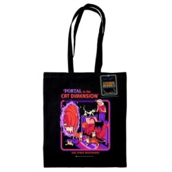 Steven Rhodes (Portal To The Cat Dimension) Black Tote Bag