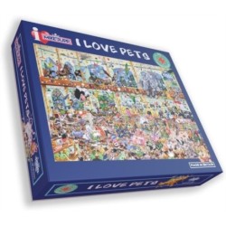 I Love Pets - 1000 Piece Puzzle