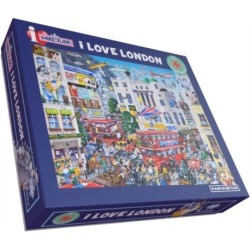 I Love London - 1000 Piece Puzzle