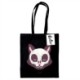 Tobe Fonseca (Cat Skull Face) Black Tote Bag