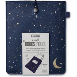 Bookaroo Books & Stuff Pouch - Moon & Stars
