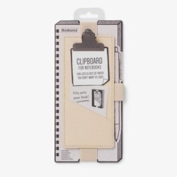 Bookaroo Notebook Clipboard - Cream