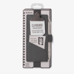 Bookaroo Notebook Clipboard - Charcoal